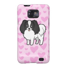 Phalene / Japanese Chin Love Galaxy S2 Cases