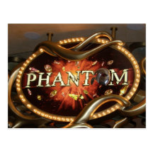 Phantom sign in Las Vegas Post Cards