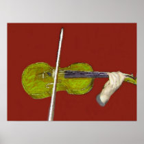PHANTOM VIOLINIST PRINT