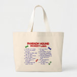PHARAOH HOUND Property Laws 2 Tote Bags