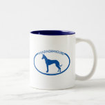 Pharaoh Hound Silhouette Mug