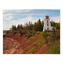 Phare d'île en bois photos sur toile