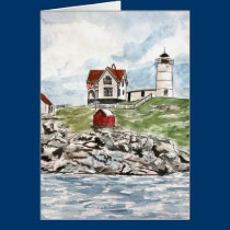 Phare Maine de Neddick de cap cartes