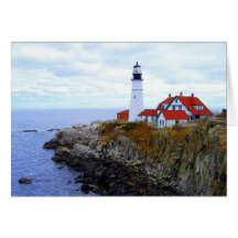 Phare principal de Portland, Maine, carte