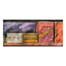 Pharmacist - Assorted Cures Rack Card Template