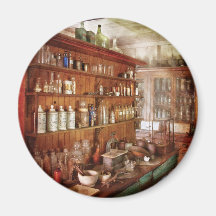 Pharmacist - Behind the scenes Refrigerator Magnet