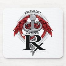 Pharmacist Caduceus Mouse Pad