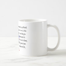 Pharmacist Gifts "Brink of Insanity" Story Art Mugs