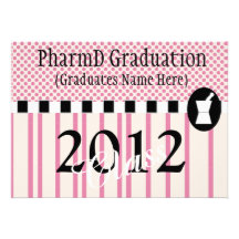 Pharmacist Graduation Invitations