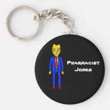 Pharmacist Jones Key Ring Keychains