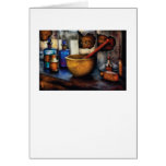 Pharmacist - Mortar and Pestle Greeting Card