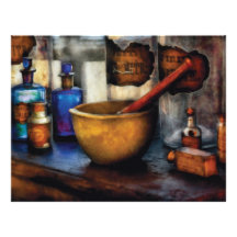 Pharmacist - Mortar and Pestle Letterhead Design