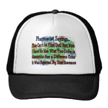 Pharmacist sayings "You Know You're Pharmacist IF" Mesh Hat