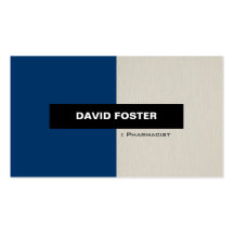 Pharmacist - Simple Elegant Stylish Business Card Template