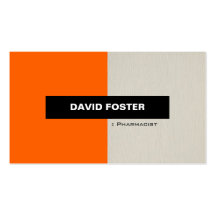 Pharmacist - Simple Elegant Stylish Business Cards