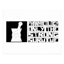 Pharmacology Survive Post Card
