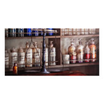 Pharmacy - Apothecarius Customized Photo Card