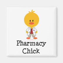 Pharmacy Chick Magnet