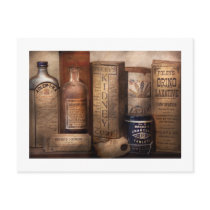 Pharmacy - Cures for the Bowels Postcards