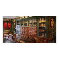 Pharmacy - I'll be out in a minute Personalized Photo Card