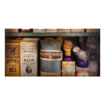 Pharmacy - Oils and Balms Photo Card