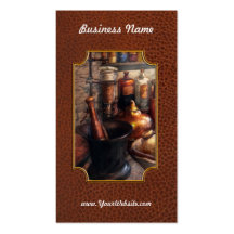 Pharmacy - Pestle - Pharmacology Business Card Templates