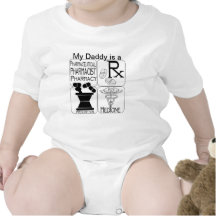 Pharmacy Pharmacist LOGO Baby Bodysuits