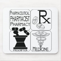 Pharmacy Pharmacist LOGO Mousepad