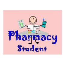 Pharmacy Student Gifts Postcard