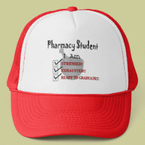Pharmacy Student "Ready To Graduate!!!" hats
