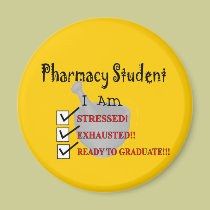 Pharmacy Student "Ready To Graduate!!!" magnets