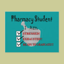 Pharmacy Student "Ready To Graduate!!!" postcards