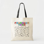 Pharmacy Tech Tote With Rx Abbreviations Bags