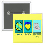 Pharmacy Technician Gifts Pinback Buttons