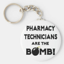 Pharmacy Technicians Are The Bomb! Key Chains