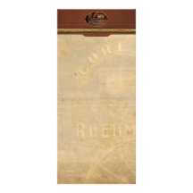 Pharmacy - The Rheumatic Cure wagon Custom Rack Cards