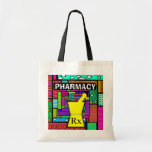 Pharmacy Tote Whimsical and Artsy Canvas Bags