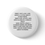PHD joke Buttons