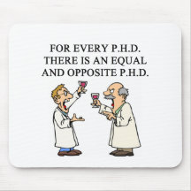 PHD proverb Mousepad