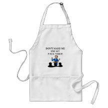 PHD voice Apron