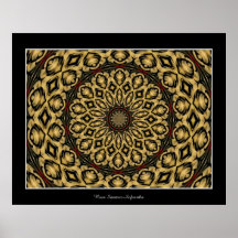 Pheasant (kaleidoscope special effect) poster