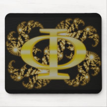 Phi Fractal Mousepad
