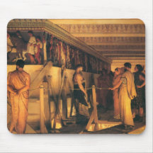Phidias Showing The Frieze Of The Parthenon Mousepad
