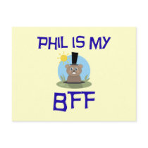 Phil is my BFF Postcard