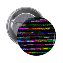 Philadelphia Black Background Button