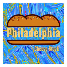 Philadelphia Cheese Steak Custom Announcements