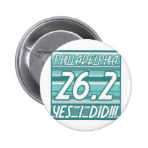Philadelphia Marathon Buttons
