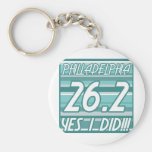Philadelphia Marathon Keychain