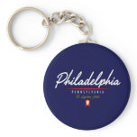 Philadelphia Script keychains