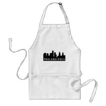 Philadelphia Skyline Apron